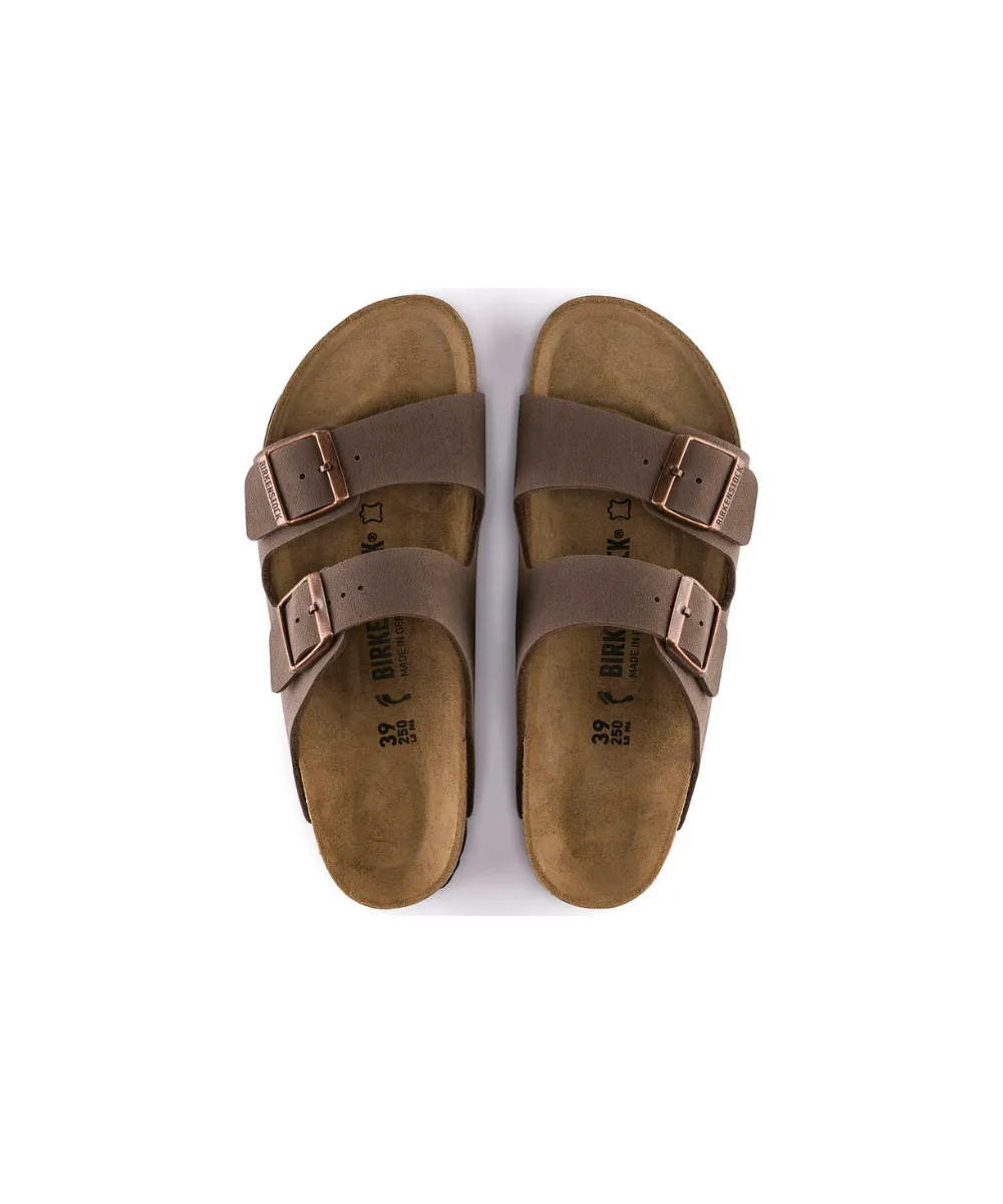 BIRKENSTOCK ARIZONA NARROW FIT IN MOCHA