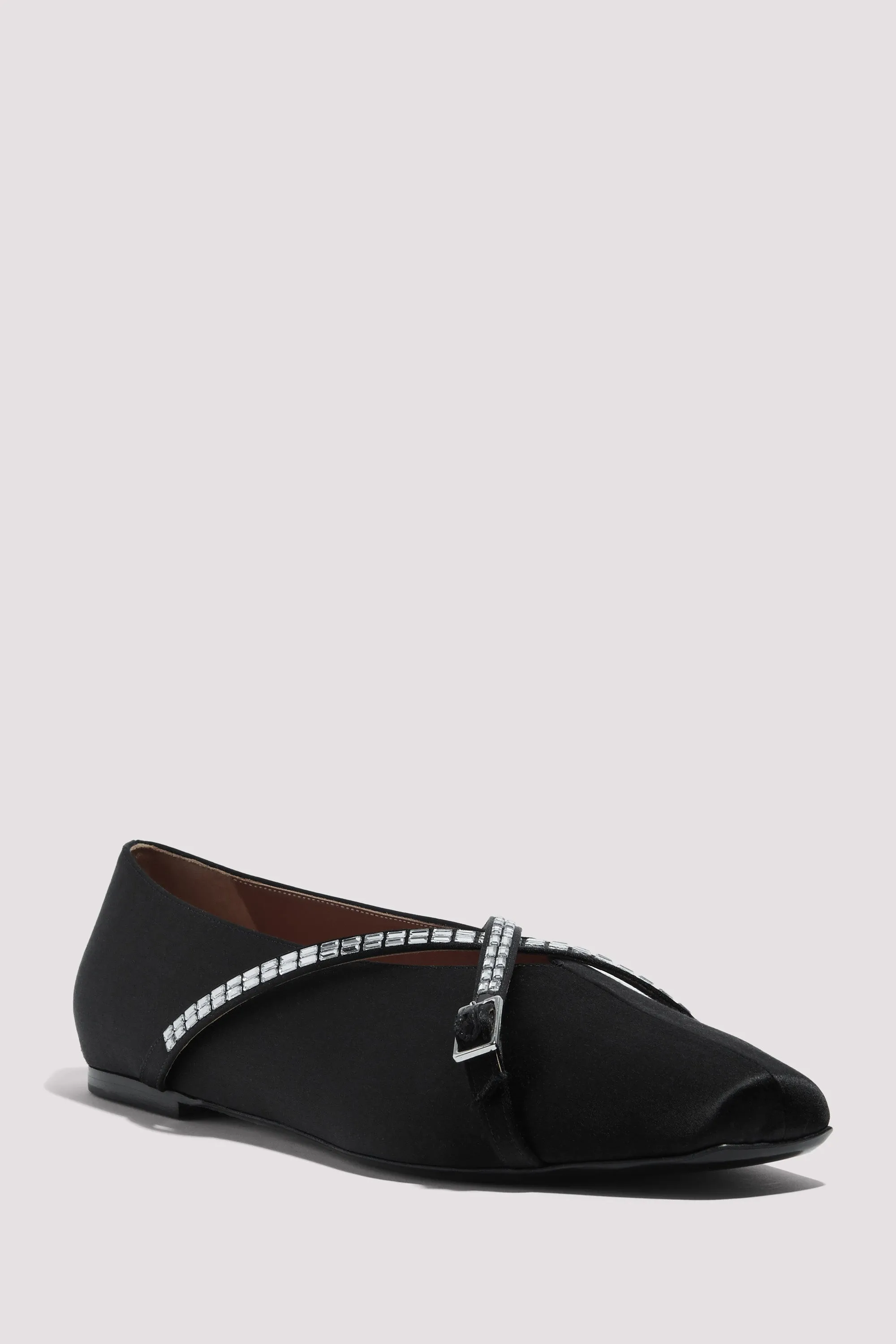 Black Cara Ballet Flats