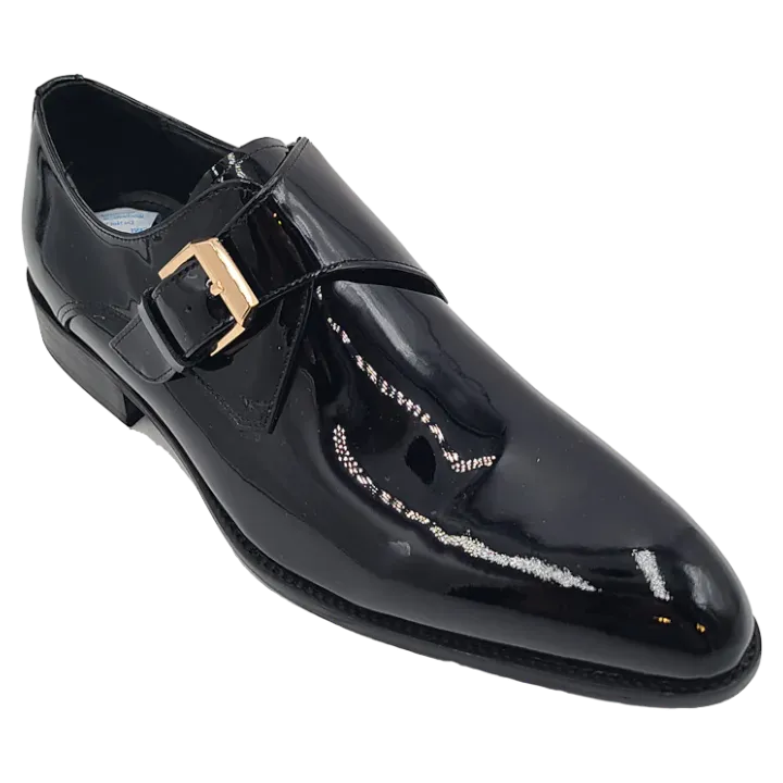 Carrucci Black Patent Leather Men's Dress Shoes