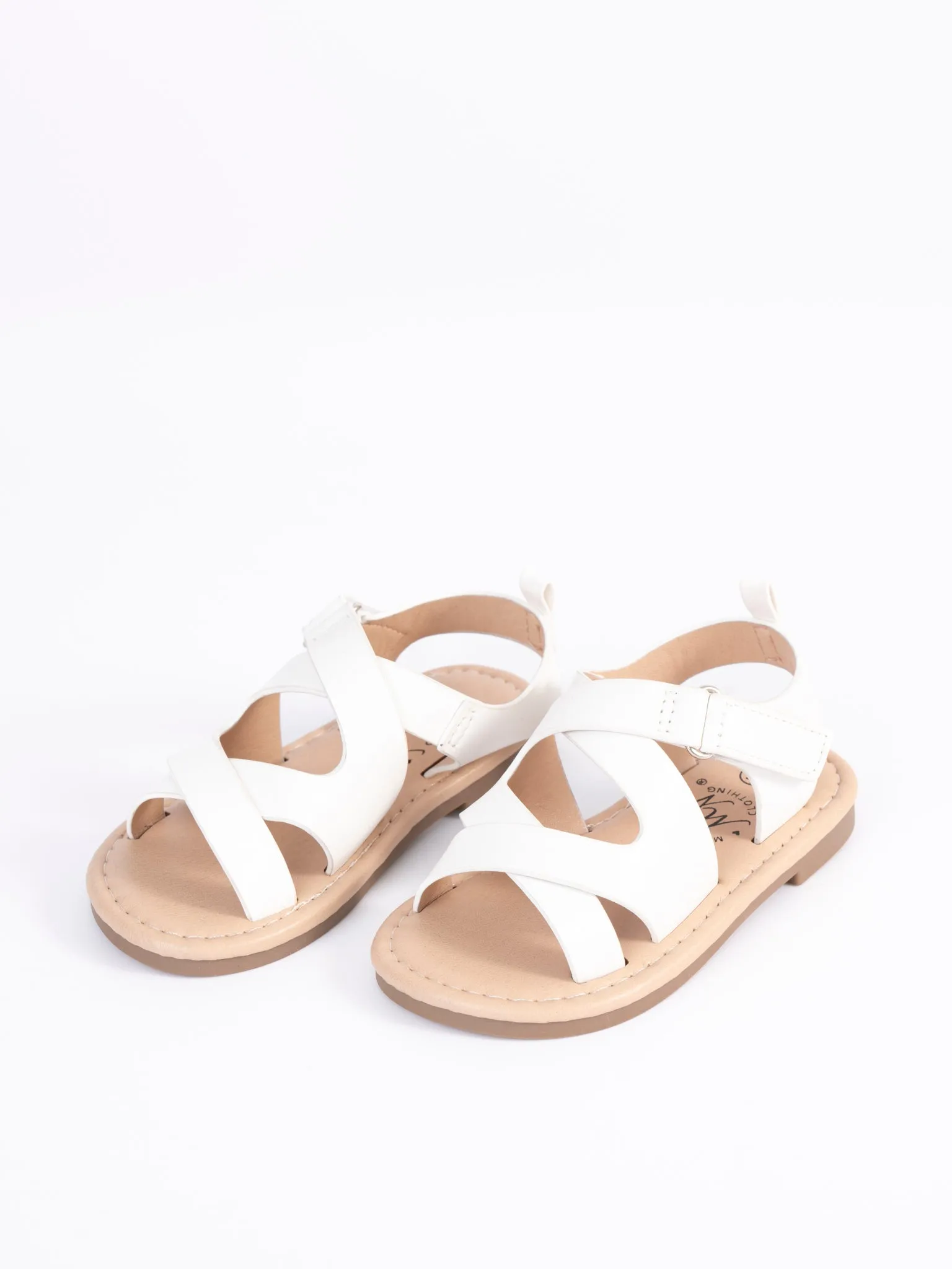 Criss-Cross Front Sandal - Order One Size Up