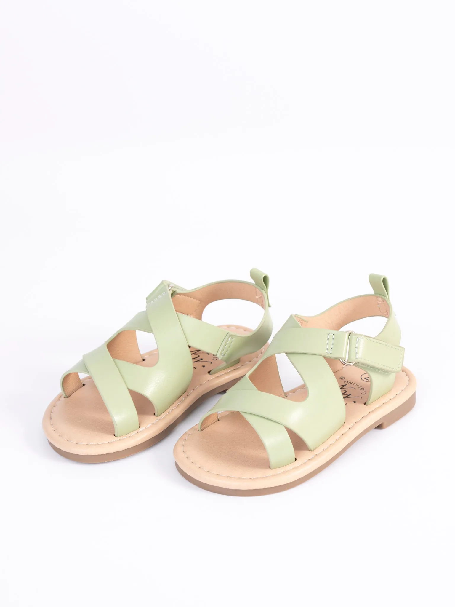 Criss-Cross Front Sandal - Order One Size Up