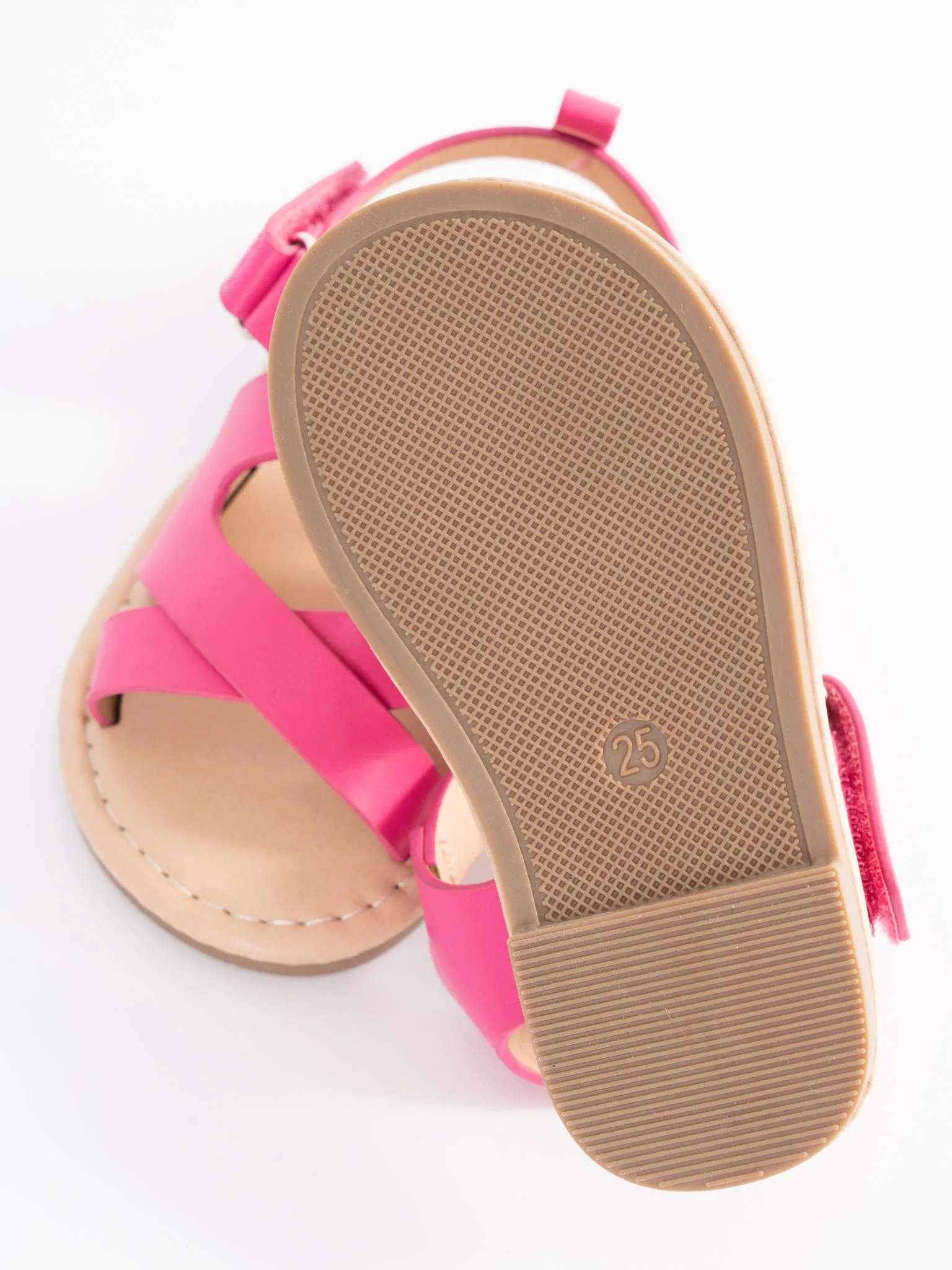 Criss-Cross Front Sandal - Order One Size Up