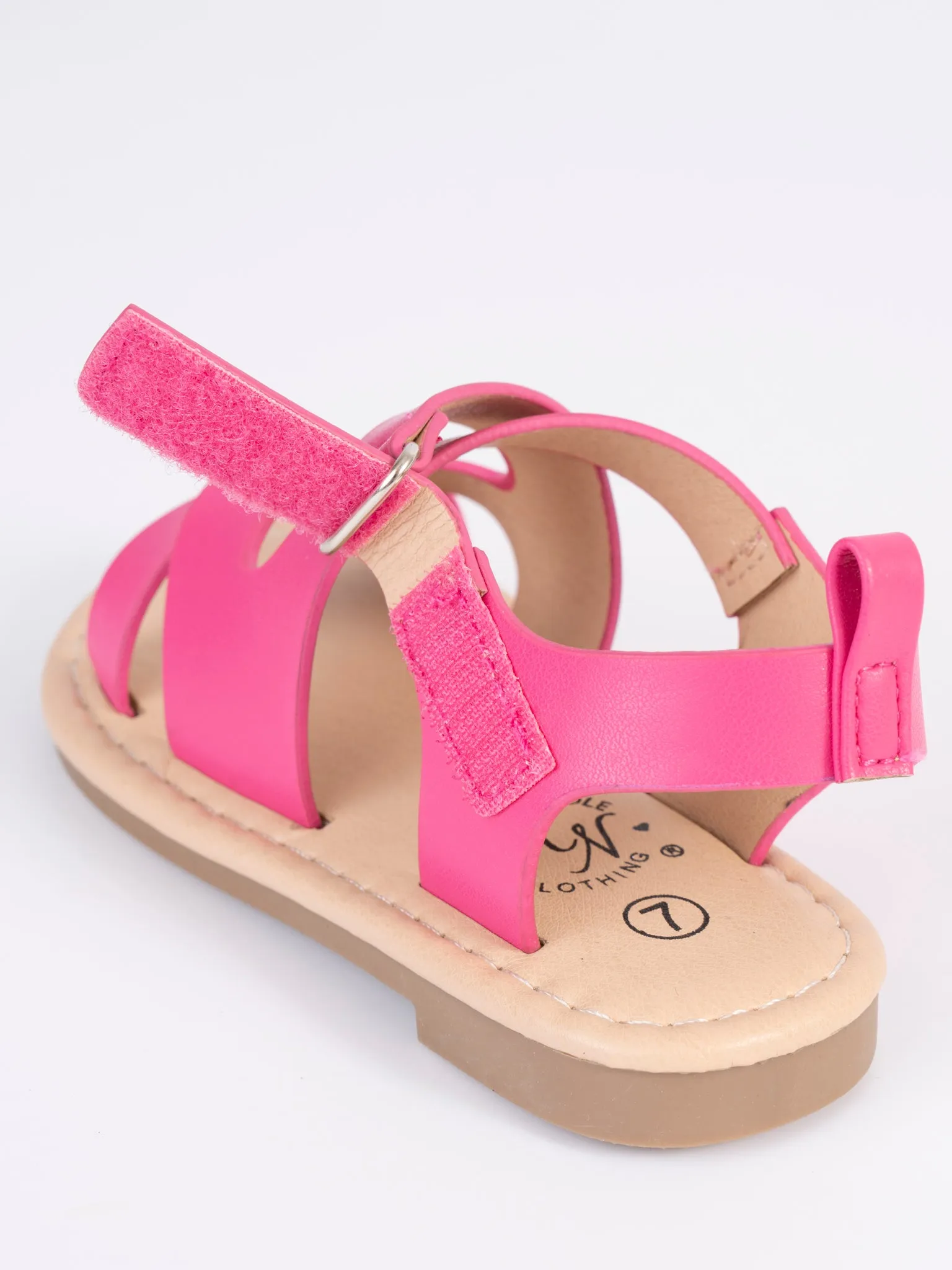 Criss-Cross Front Sandal - Order One Size Up