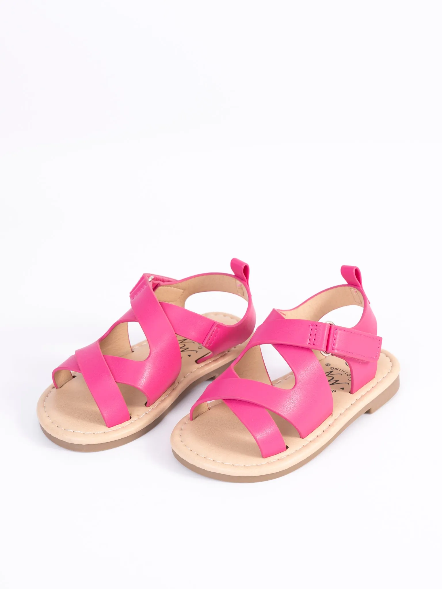 Criss-Cross Front Sandal - Order One Size Up