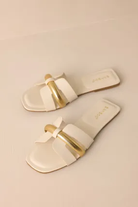 Easy Wander Ivory Sandals