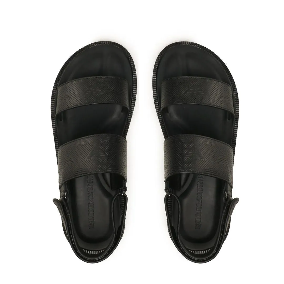 EMPORIO ARMANI Sandals X4P126 XN789 Men - BLK