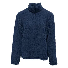 Feather Fleece Top - Navy