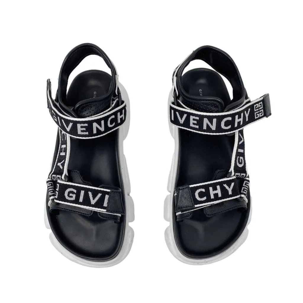 Givenchy Black Jaw Sport Sandals 39.5