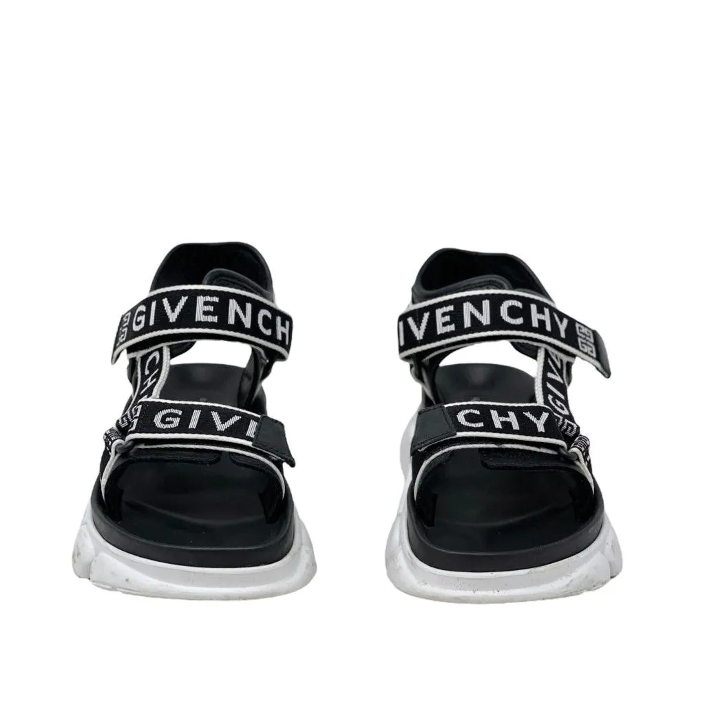 Givenchy Black Jaw Sport Sandals 39.5