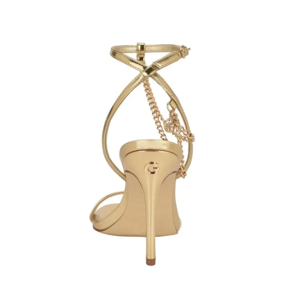 GUESS Miamy Ankle Strap Sandals Women - GLD