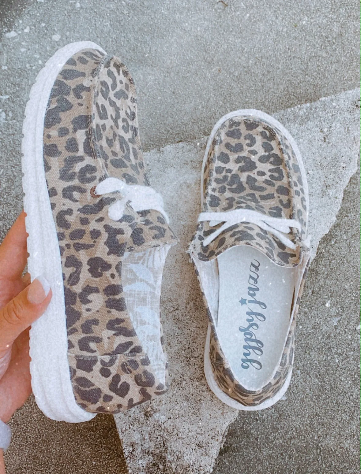 Holly Leopard Slip On Loafers