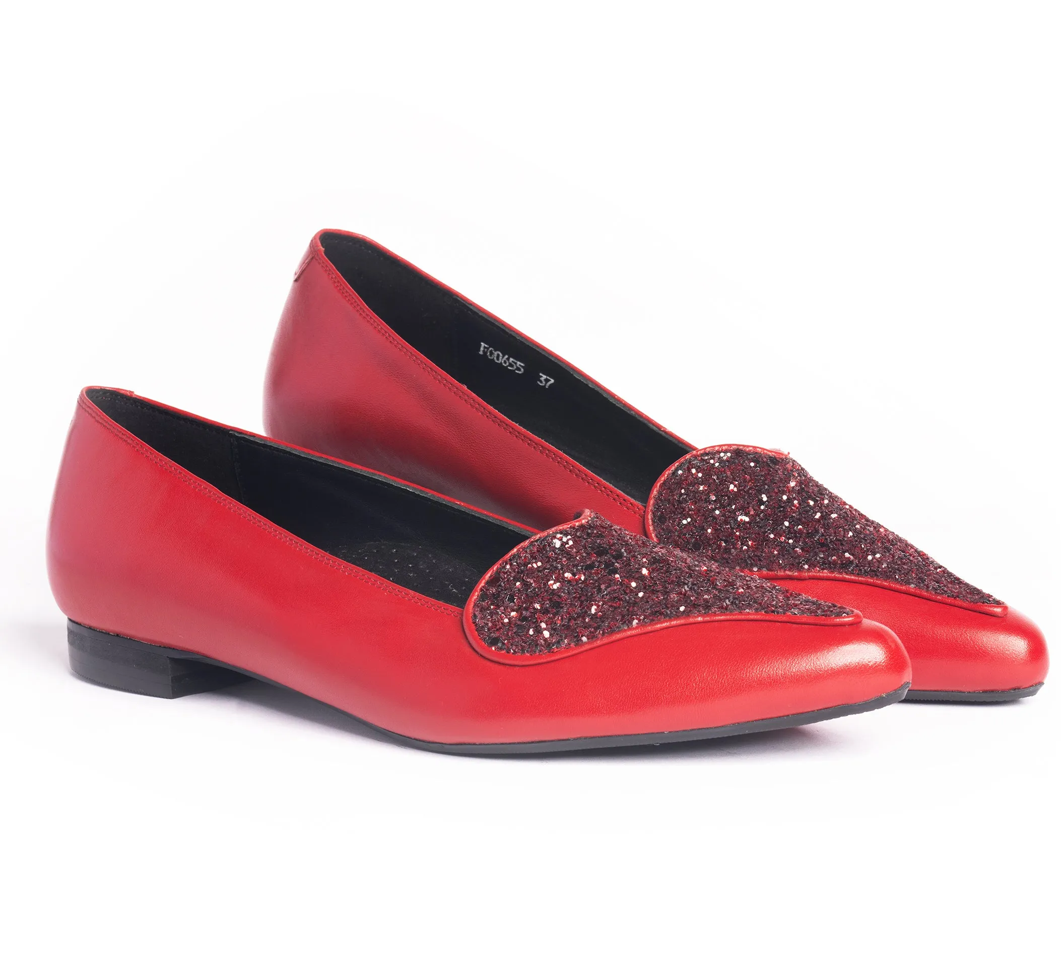 Inina Flats - Scarlet Red