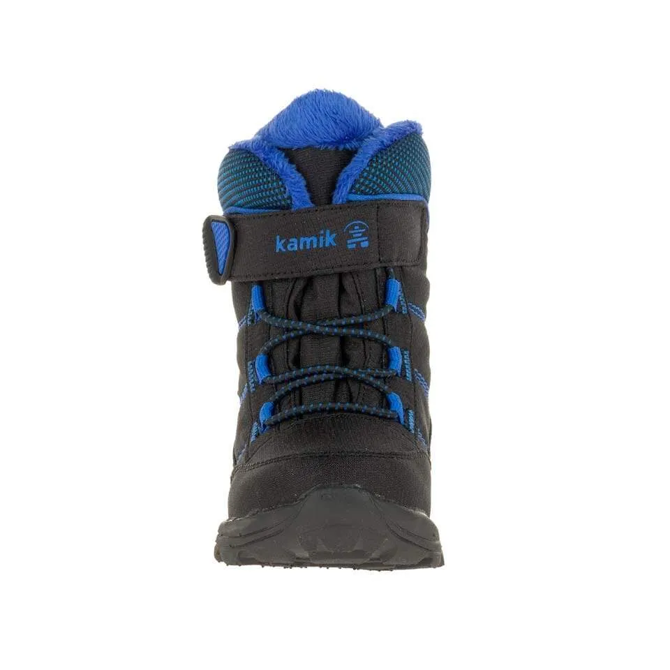 Kamik Black/Blue Stance Toddler Boot