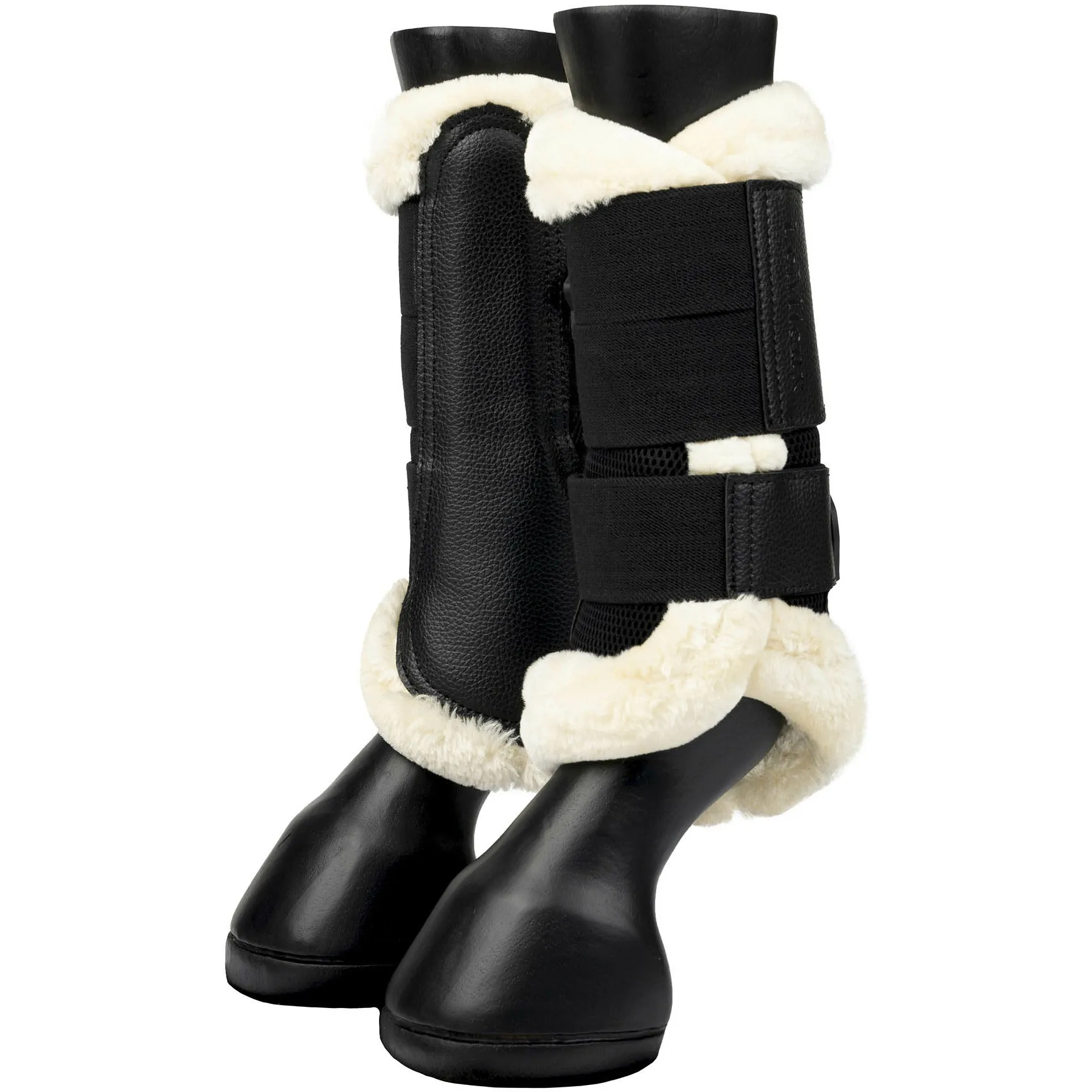 LeMieux Fleece Edge Mesh Brushing Boot