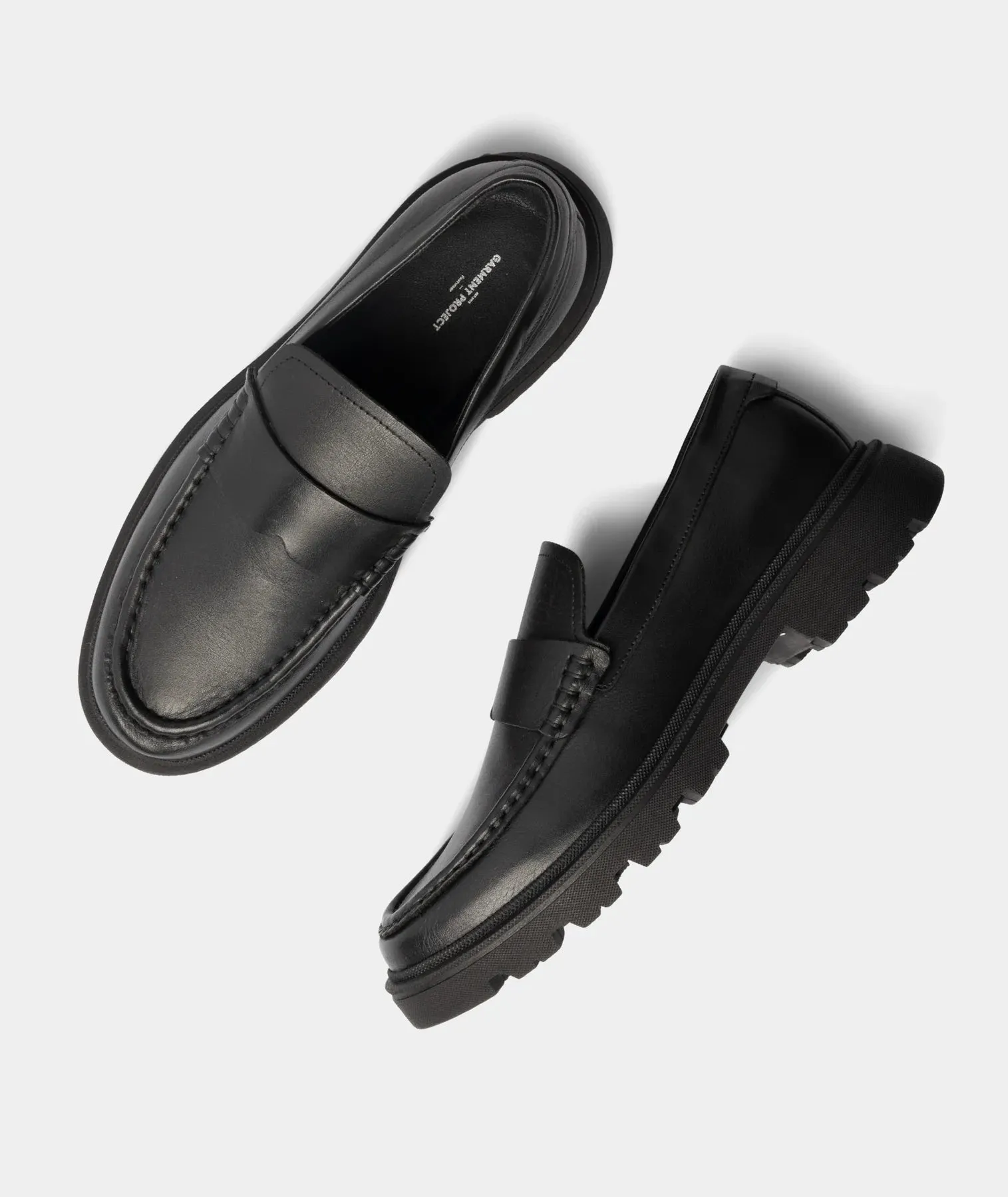 Phil Loafer - Black Leather