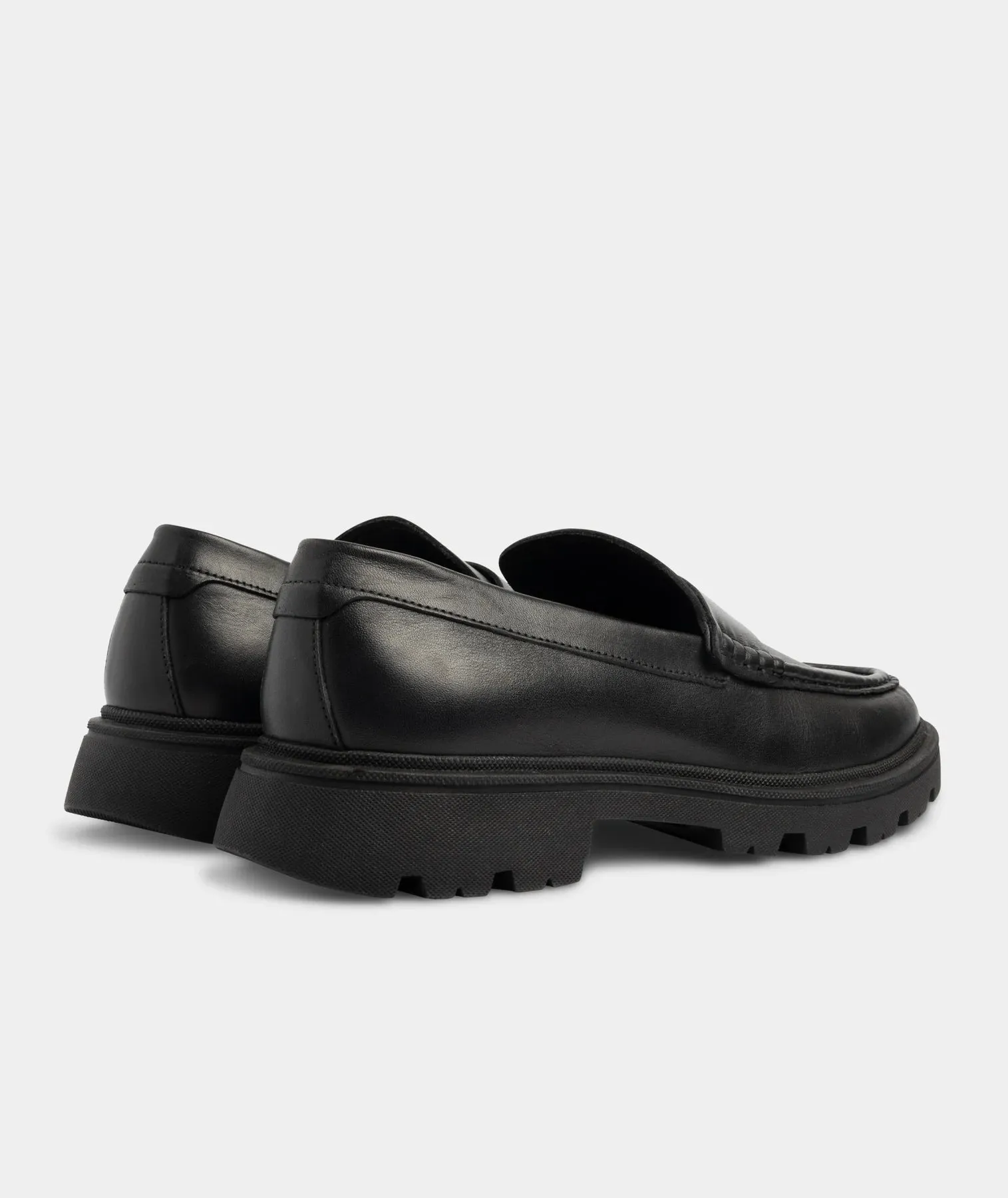 Phil Loafer - Black Leather