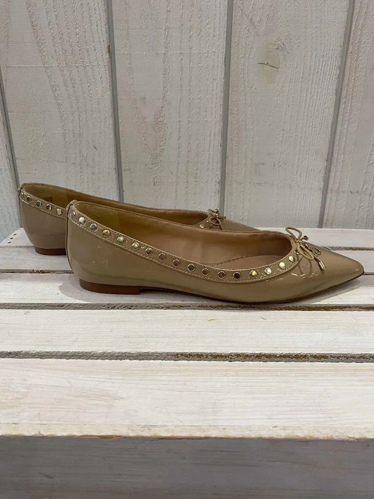 Sam Edelman Ralf Point Leather Flats - Size 6.5