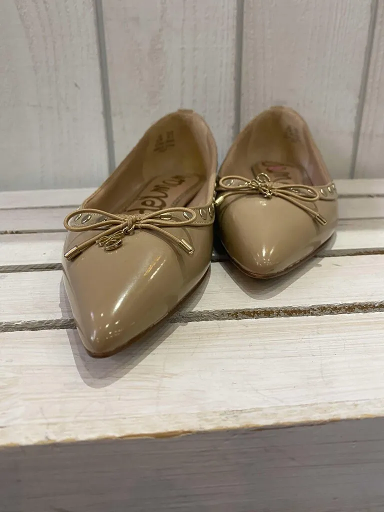 Sam Edelman Ralf Point Leather Flats - Size 6.5