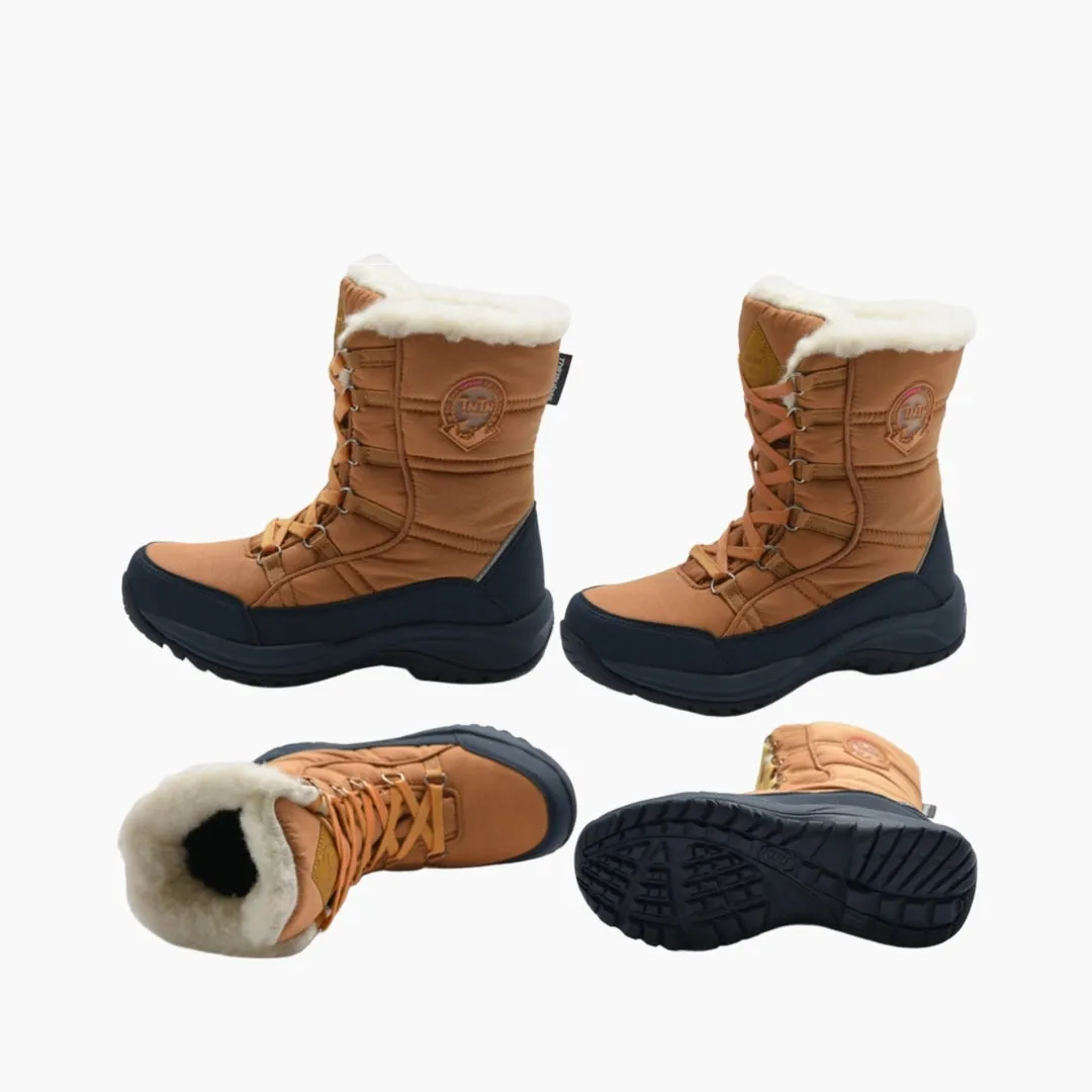 Slip-resistant sole, Cushioning Midsole : Winter Boots for Women