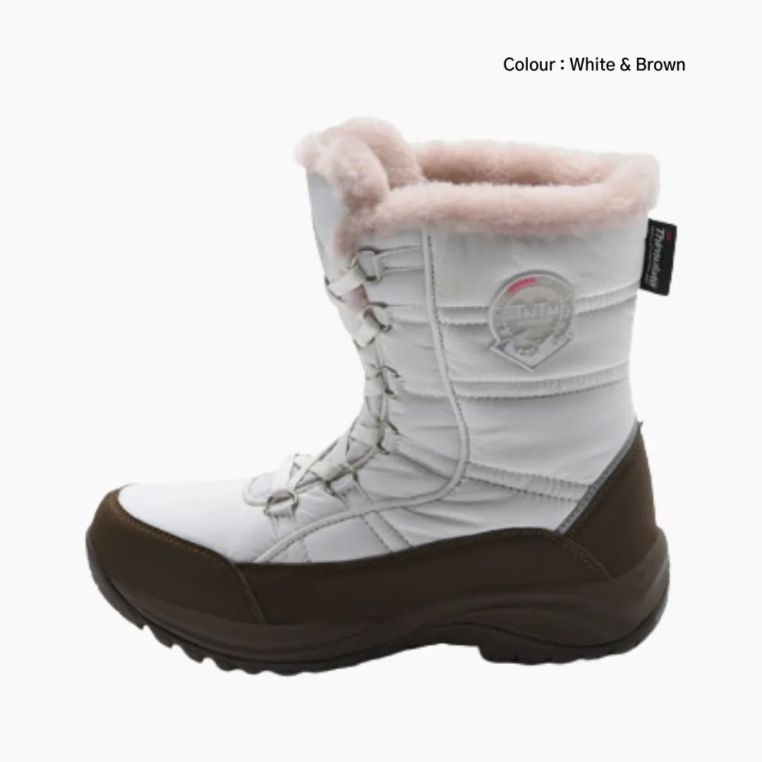 Slip-resistant sole, Cushioning Midsole : Winter Boots for Women