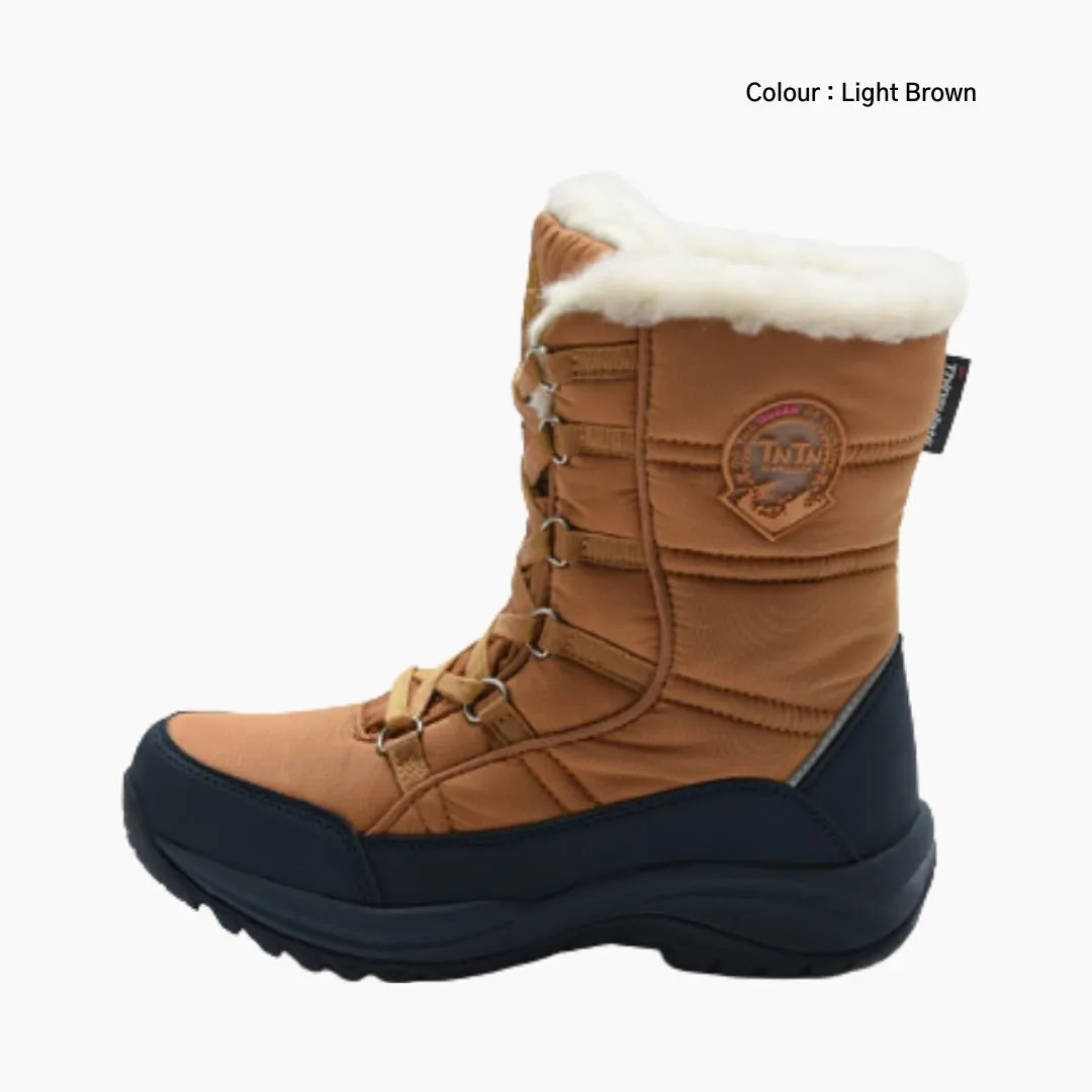 Slip-resistant sole, Cushioning Midsole : Winter Boots for Women