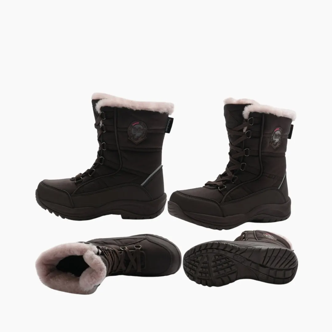 Slip-resistant sole, Cushioning Midsole : Winter Boots for Women