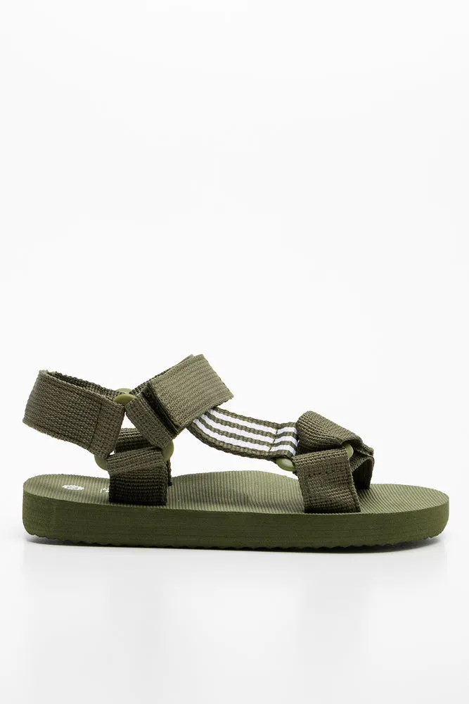 Web Tape Sport Sandal Green