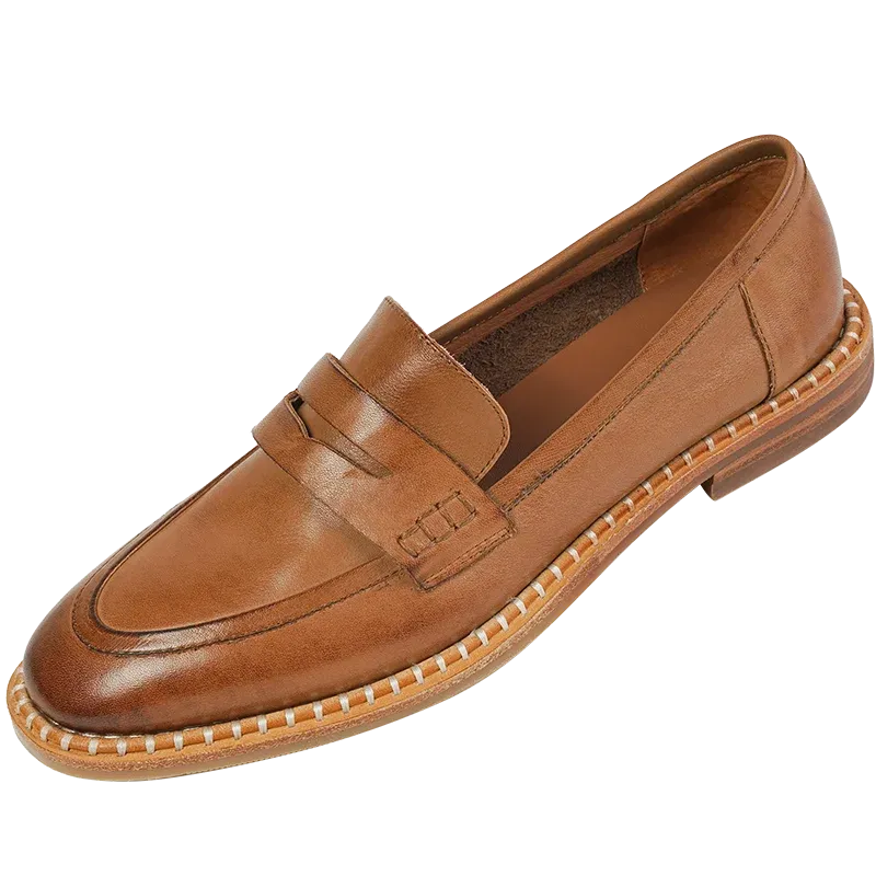 Women‘s Genuine Leather Casual Loafers