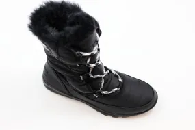 Women's Whitney Tall Lace II Boot - Black Nylon